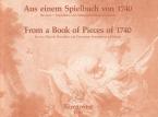Aus einem Spielbuch von 1740 Standard