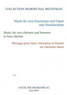 Musik für 2 Klarinetten und Fagott oder Bassklarinette 