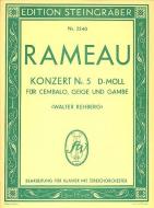 Konzert 5 D-Moll für Violine, Viola da Gamba und Cembalo 