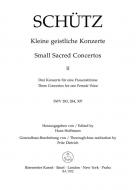 Kleine geistliche Konzerte Heft 2 