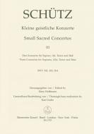 Kleine geistliche Konzerte Heft 3 