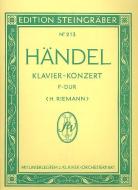 Konzert F-Dur für Klavier und Streicher 