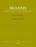 Drei Intermezzi op. 117 Standard