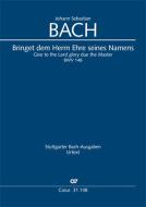 Bringet dem Herrn Ehre seines Namens Standard