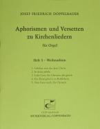 Aphorismen und Versetten zu Kirchenliedern Heft 3 