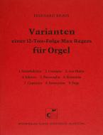 Varianten einer 12-Ton-Folge Max Regers 