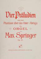 Vier Präludien für Orgel 