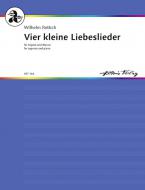 Vier kleine Liebeslieder op. 174 Standard