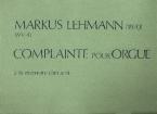 Complainte WV 41 