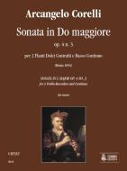 Sonata In C Major op. 4/3 