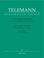6 Sonatas en canon op. 5 volumen 1 Standard