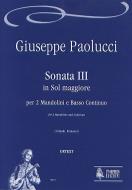 Sonata III in G major 