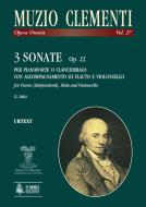 3 Sonatas op. 22 