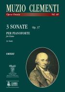 3 Sonatas op. 37 