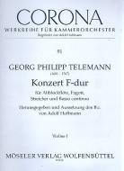 Concerto F Major TWV 52:F1 