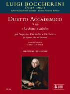 Duetto accademico La destra ti chiedo G559 