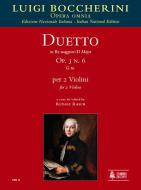 Duetto in D Major op. 3/6 G61 