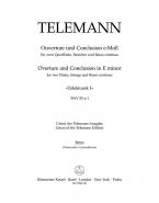 Ouvertüre und Conclusion e-Moll 