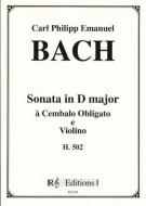 Sonate D-Dur, H 502 