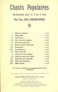 14 Chants Populaires No 9 Noel Nouvelet 