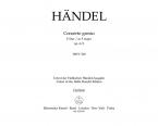 Concerto grosso F-Dur op. 6/2 HWV 320 