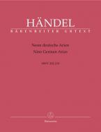 9 Arias alemanas HWV 202-210 Standard