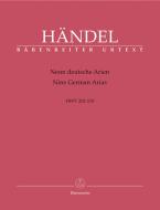 9 Arias alemanas HWV 202-210 Standard