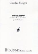 Concertino Extrait Des Douze Pieces Faciles 