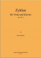 Zyklus für Viola und Klavier op. 19, 1 
