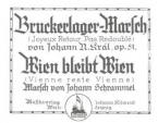Bruckerlager-Marsch / Joyex retour, Pas redouble 