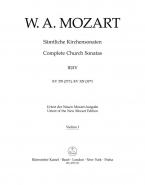Sämtliche Kirchensonaten Heft 3/4 