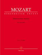 Misericordias domini KV 222 (205a) Standard