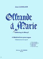 Offrande a Marie 