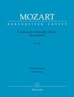 Litaniae de venerabili altaris Sacramento Es-Dur KV 243 Standard