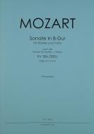 Sonate in B-Dur KV 306 (nach Violinsonate in D) 