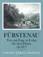 Trio with fugue op. 22/3 in E flat major op. 22/3 