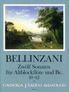 Twelve sonatas op. 3 Vol. IV: Sonatas 10-12 