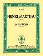 24 Capricen op. 25 Heft 3 