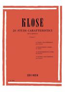 20 Studi Caratteristici, per Clarinetto Revisione 