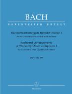 Arreglos para piano de otras obras I BWV 972-977 Standard