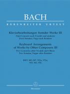 Arreglos para piano de otras obras 3 BWV 985-987, 592a, 972a Standard
