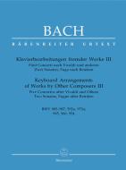 Arreglos para piano de otras obras 3 BWV 985-987, 592a, 972a Standard