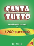 Canta tutto Vol. 4 