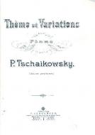 Thème et Variations 