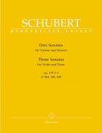 3 Sonatas (Sonatinas) op. post. 137 Standard