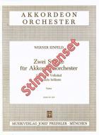 Zwei Stücke für Akkordeon Orchester 