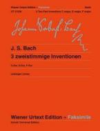 Tres invenciones a dos voces BWV 772, 777, 779 