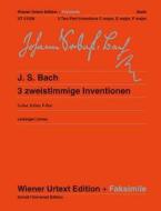 Tres invenciones a dos voces BWV 772, 777, 779 