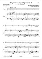 Songs Without Words Op. 67 No. 2 