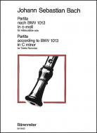 Partita in c-Moll BWV 1013 Standard